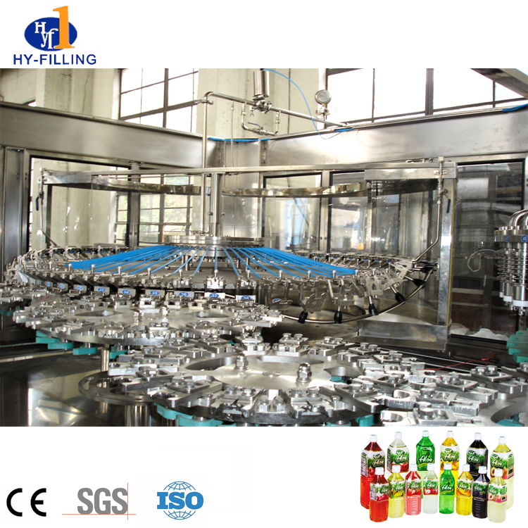 Línea de producción de bebidas de máquina de llenado de jugo de alta calidad en Zhangjiagang