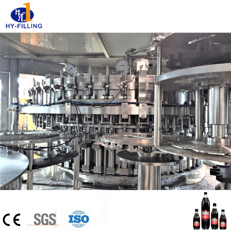 SUS304 Unidad de planta de refrescos automática Máquina de llenado de agua de soda Máquina mezcladora CSD