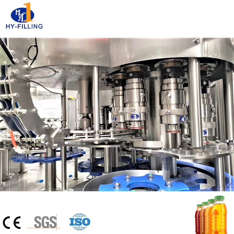 Máquina de llenado de agua de Zhangjiagang para línea de producción de bebidas de jugo de frutas